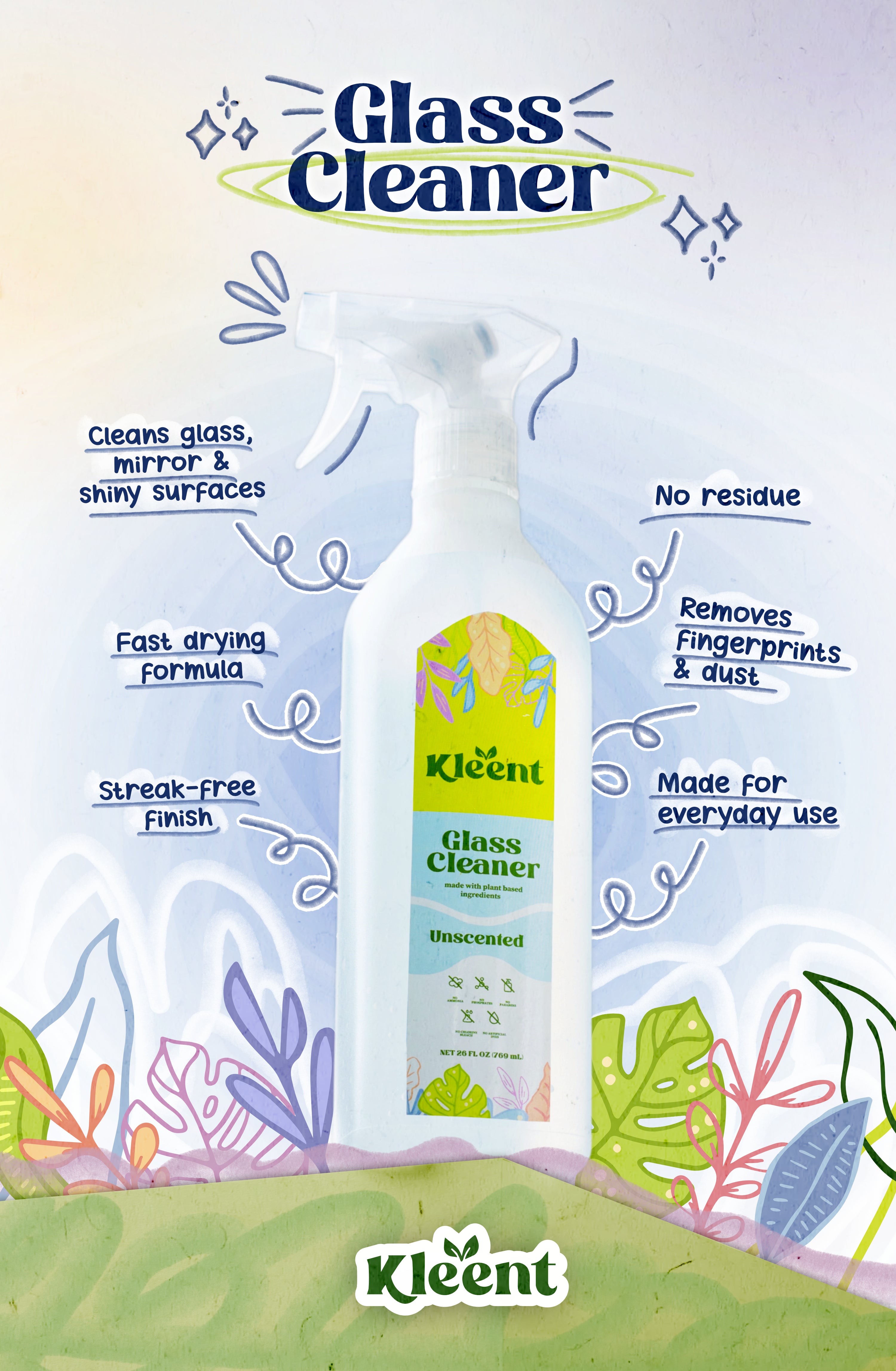 Two•Pack Glass cleaner